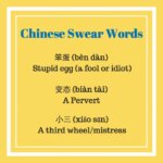 Kinesiska Svärord - Svordomar på mandarin som du borde känna till Thumbnail
